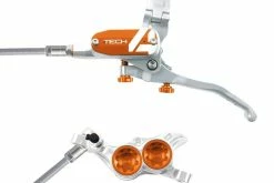 Hope Frein à Disque Avant Tech 4 V4 Argent / Orange 2023