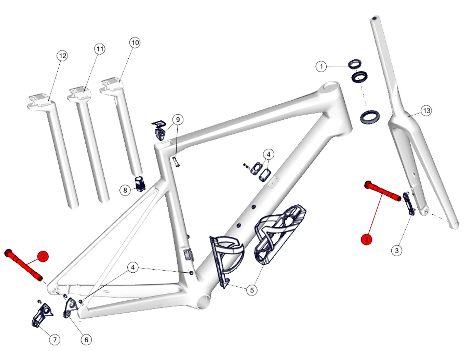 BMC Axes Traversants Teammachine SLR01 / SLR / Timemachine Road 01 - 30000699 4 BMC Axes Traversants Teammachine SLR01 / SLR / Timemachine Road 01 - 30000699 – Image 2