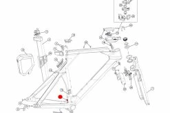 BMC Butées De Câble (10 Pièces) Dérailleur Avant Timemachine - 300835