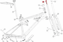 BMC Capuchon De Potence ICS Carbon Disc Fork Topcap 300695 -Route Sales 2023 bmc capuchon de potence ics carbon disc fork topcap 300695 1