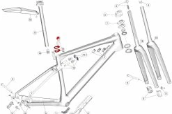 BMC Couvercle Collier De Selle URS01 / URS / URS LT - 30003217