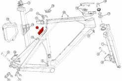 BMC Couvercle De Tige De Selle Timemachine (arrière) - 300659 -Route Sales 2023 bmc couvercle de tige de selle timemachine arriere 300659 1