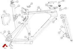BMC Dropout 59 Patte De Dérailleur 301093 (direct-mount Shimano) -Route Sales 2023 bmc dropout 59 patte de derailleur 301093 direct mount shimano 3