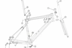 BMC Dropout 69 Patte De Dérailleur SLR MY2018 302108 (SRAM AXS) -Route Sales 2023 bmc dropout 69 patte de derailleur slr my2018 302108 sram axs 1