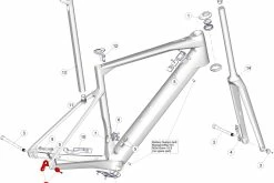 BMC Dropout 77 Patte De Dérailleur 30001756 - Roadmachine AMP MY2022