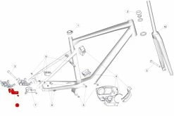 BMC Dropout 79 Patte De Dérailleur IGH 30001764 - 257 / Alpenchallenge AMP AL -Route Sales 2023 bmc dropout 79 patte de derailleur igh 30001764 257 alpenchallenge amp al 1