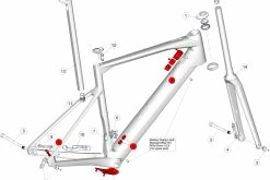 BMC Guide Câble 31 Pour Roadmachine AMP MY2022+ 30001755