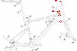 BMC Jeu De Direction Avec Topcone Bas Pour Roadmachine 01/ 02 / AMP - 302093