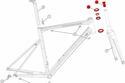 BMC Jeu De Direction Et Expandeur Teammachine ALR 301693