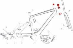 BMC Jeu De Direction FSA No. 42 / ACB W/out Crown Race - 300649