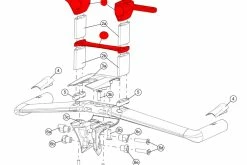 BMC Kit De Réhausse Flat-Cockpit TM01 - 300816