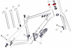 BMC Topcone Round Steerer 8mm Pour Teammachine SLR MY21 - 30000811 -Route Sales 2023 bmc topcone round steerer 8mm pour teammachine slr my21 30000811 2