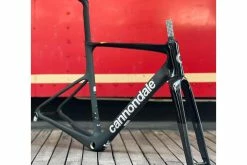CANNONDALE Cadre SuperSix EVO Hi-MOD Smoke Black 2023 -Route Sales 2023 cannondale cadre supersix evo hi mod smoke black 2023 3