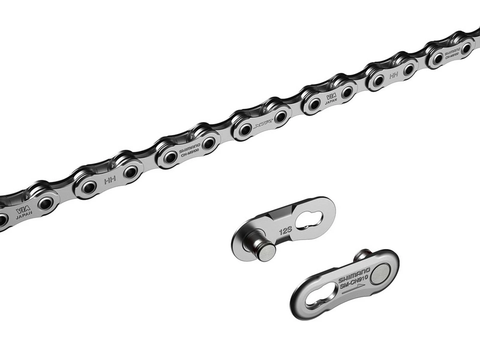 SHIMANO Chaîne Dura-Ace / XTR CN-M9100 12v Quick-Link 116 Maillons 4 SHIMANO Chaîne Dura-Ace / XTR CN-M9100 12v Quick-Link 116 Maillons – Image 2